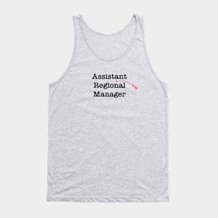 Assistant (to the) Regional Manager Tank Top